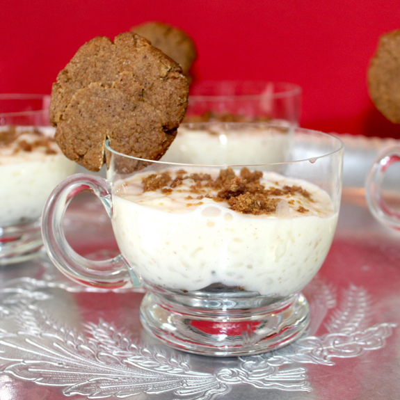 Ginger Snap Rice Pudding